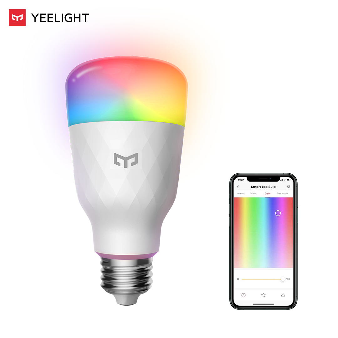 Yeelight Light Smart Bulb - Yeelight الذكية LED لمبة W3 اللون