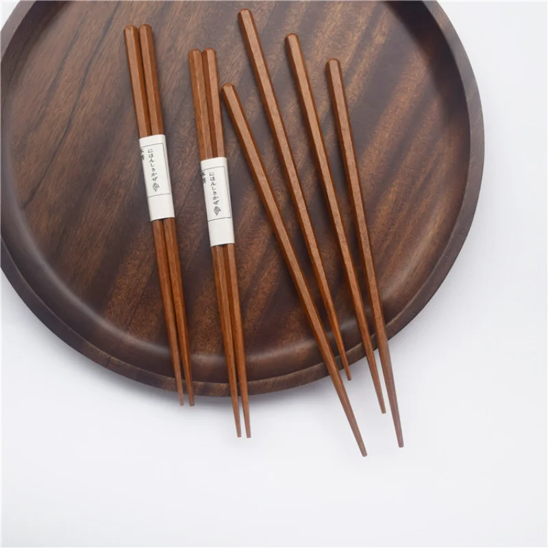 Bamboo Cutlery Travel - عيدان الخشب الصلب المنزلية اليابانية الإبداعية