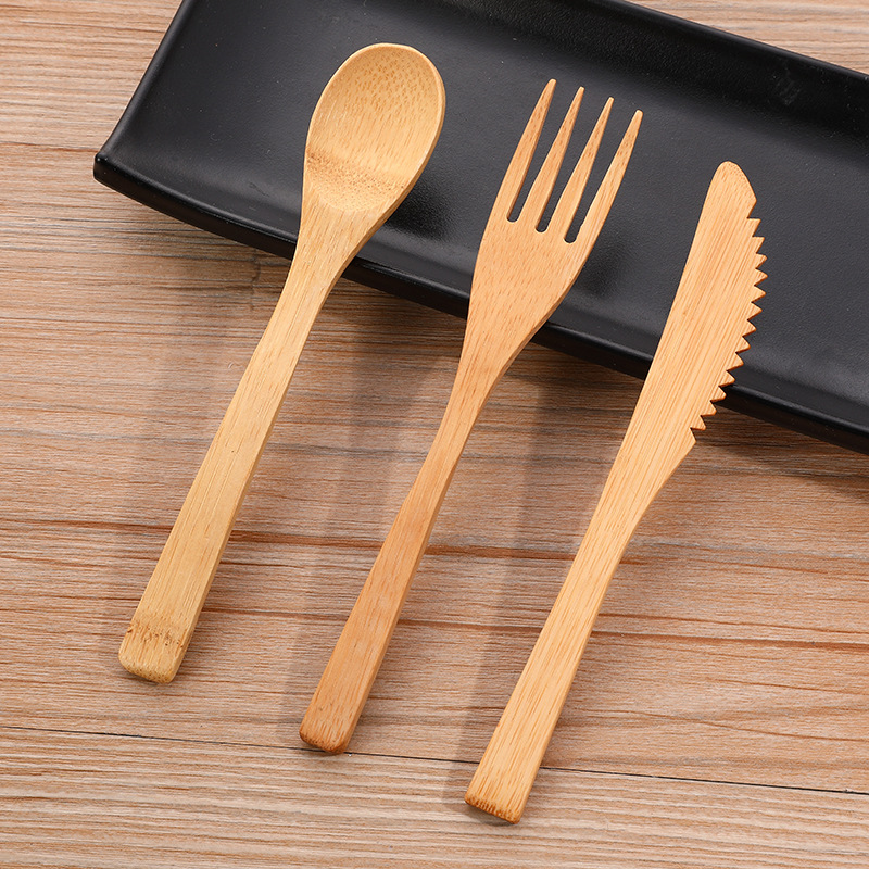 طقم أدوات مائدة من الخيزران قا - مراجعة Bamboo Cutlery Travel وسعره