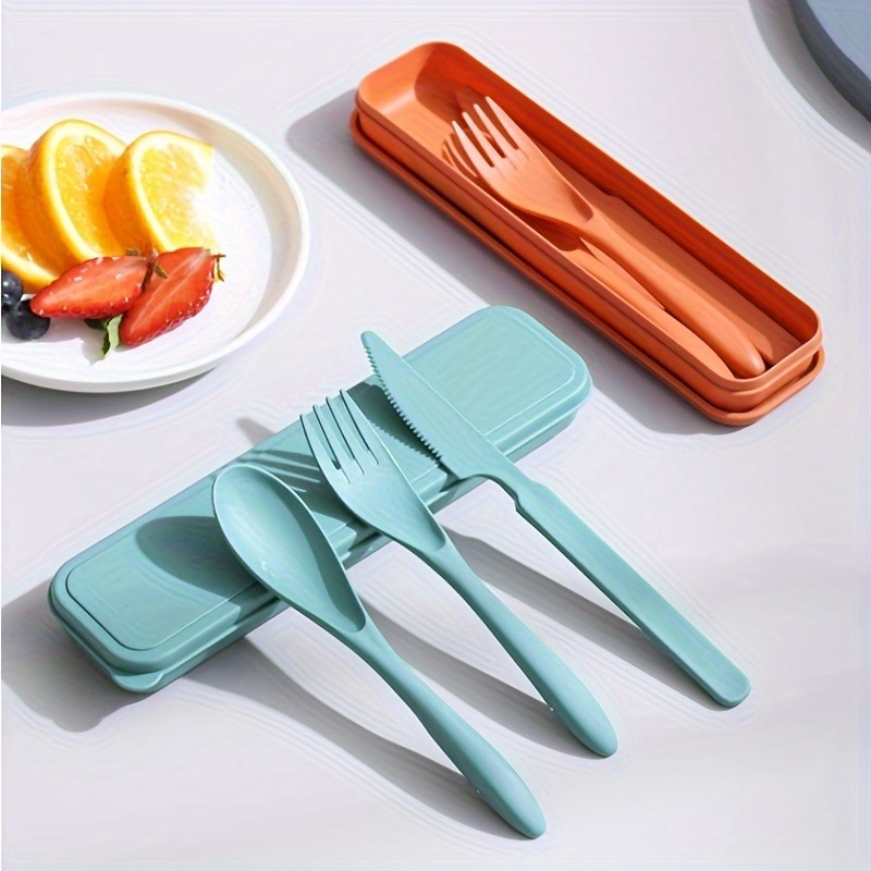 مجموعة أدوات مائدة محمولة قابل - مراجعة Bamboo Cutlery Travel وسعره