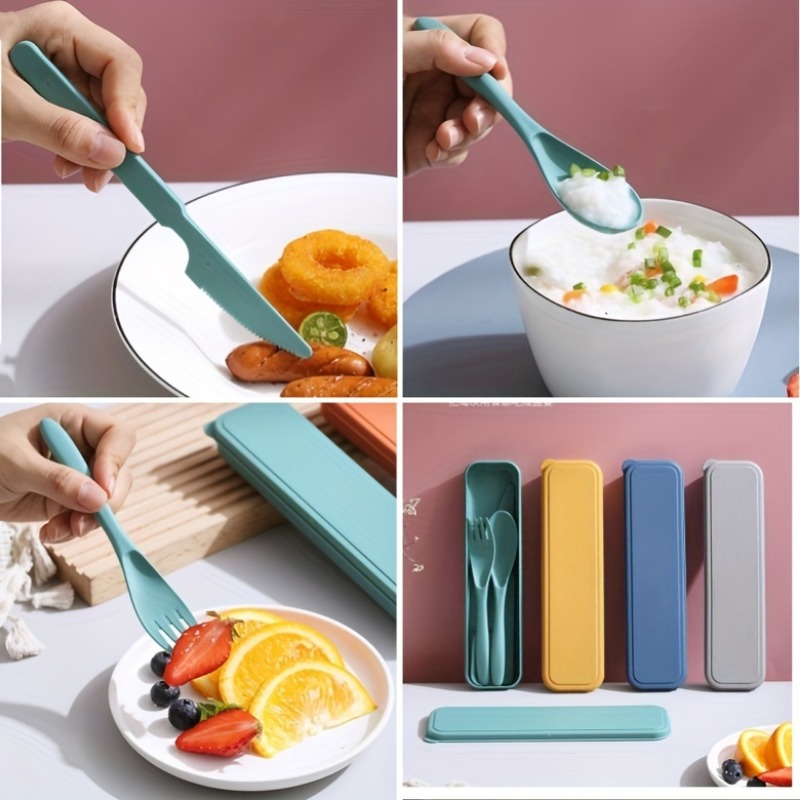 مجموعة أدوات مائدة محمولة قابل - مراجعة Bamboo Cutlery Travel وسعره