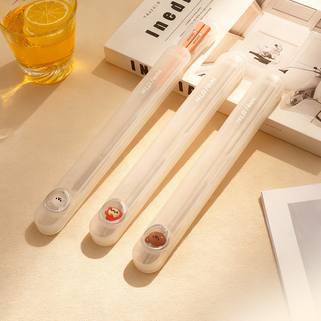 زوج واحد من عيدان الطعام المحم - مراجعة Bamboo Cutlery Travel وسعره