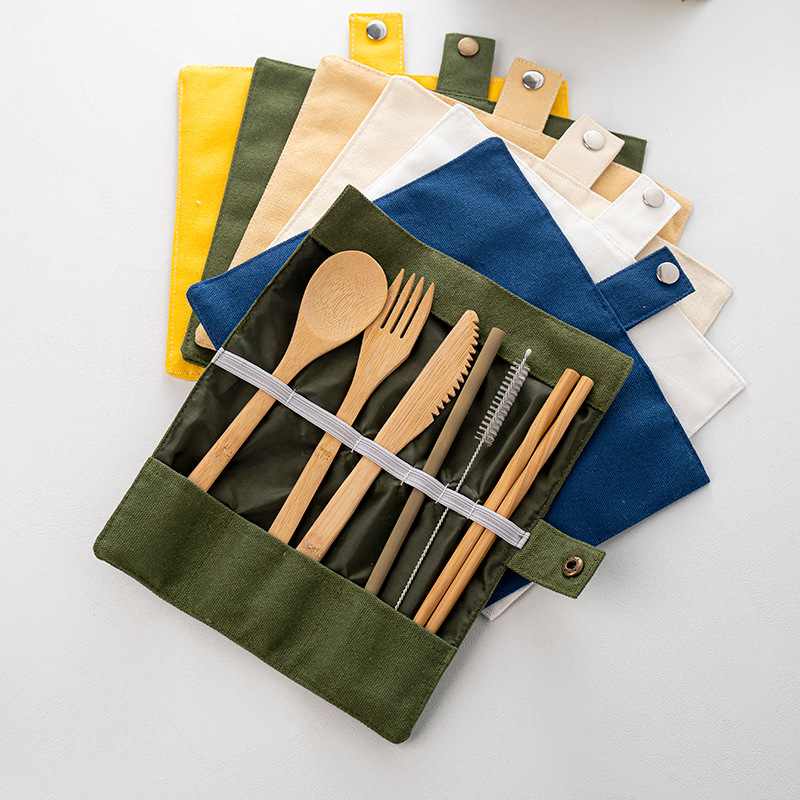 الخيزران السفر أدوات المائدة ق - مراجعة Bamboo Cutlery Travel وسعره