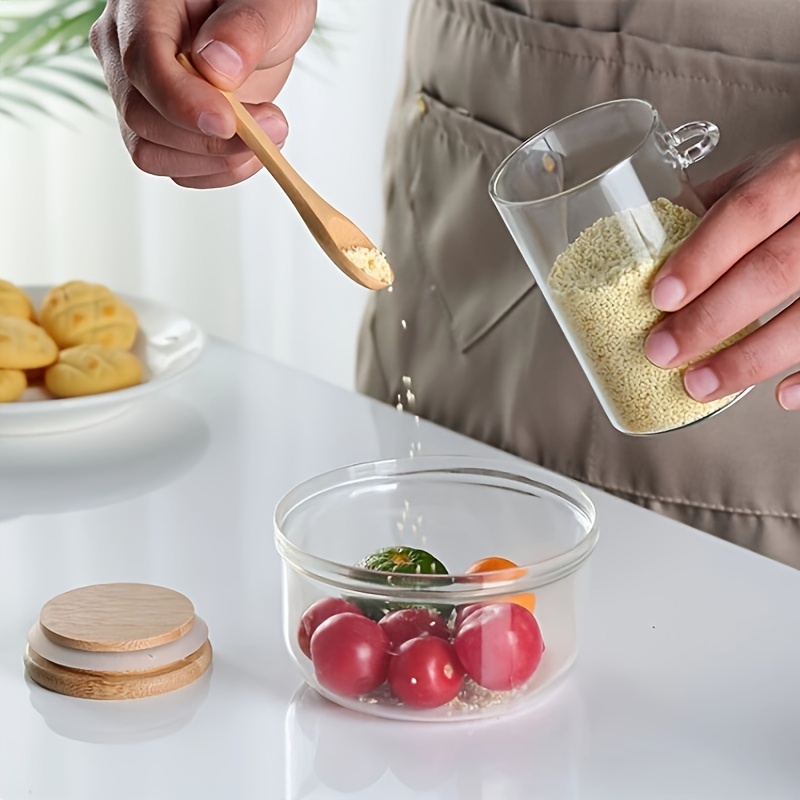 جرة حلوى 280 مل، جرة بسكويت، ج - مراجعة Bamboo Cutlery Travel وسعره