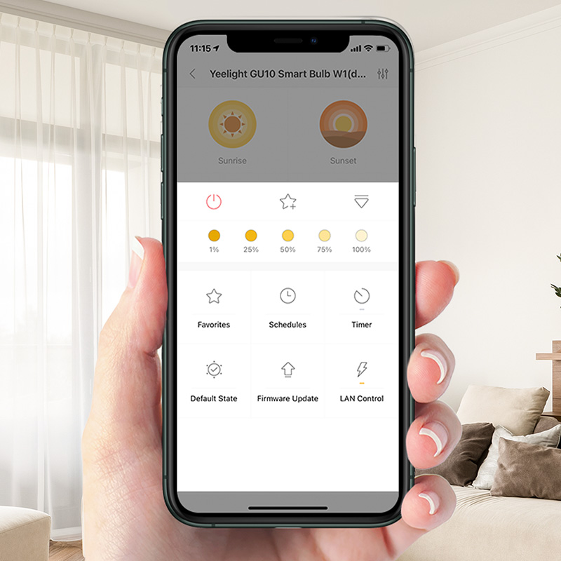 مصباح LED ذكي Yeelight GU10 W1 - مراجعة Yeelight Light Smart Bulb وسعره